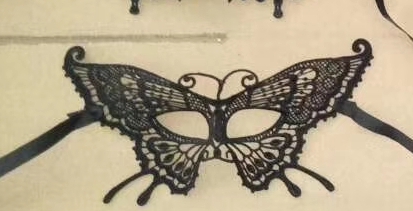 蕾丝眼罩 针织面具 狂欢节眼罩面具舞会面具