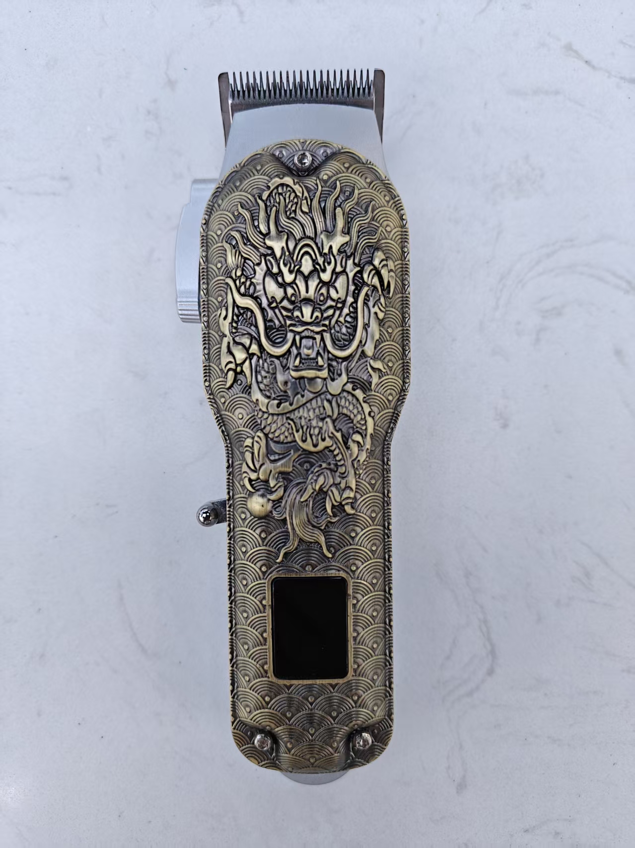 国潮   男士专业电推剪复古青古铜色飞龙款222222