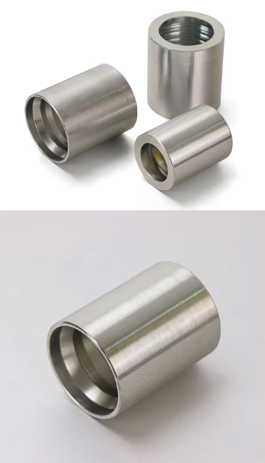 00210/00110/00400液压套筒套皮扣压式软管套筒外皮外套加厚剥胶套筒国标铁套扣压式软管套筒外皮外套加厚剥胶套详情2