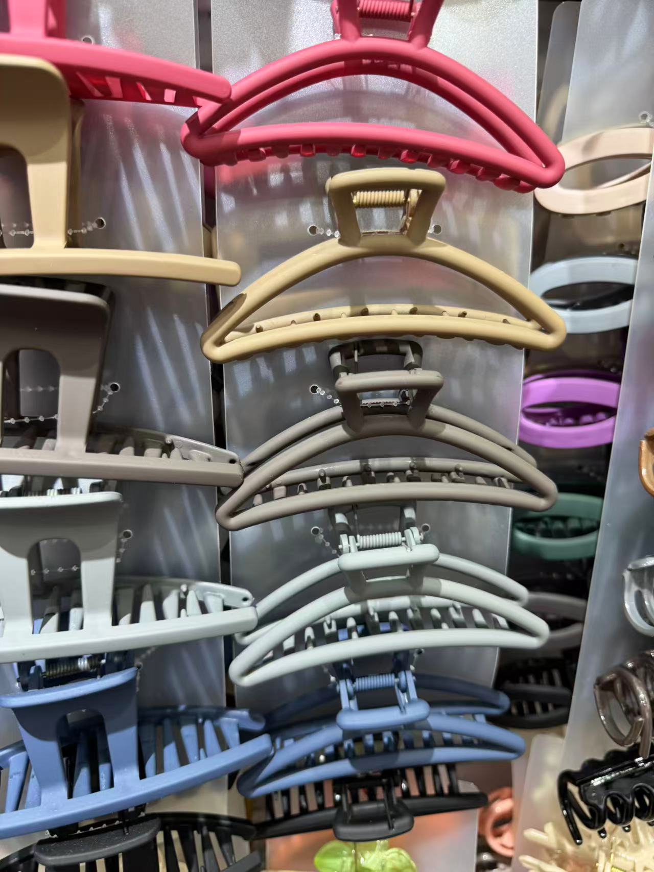 亚克力抓夹发饰头饰 时尚简约发夹 女士造型发夹稳固不易滑