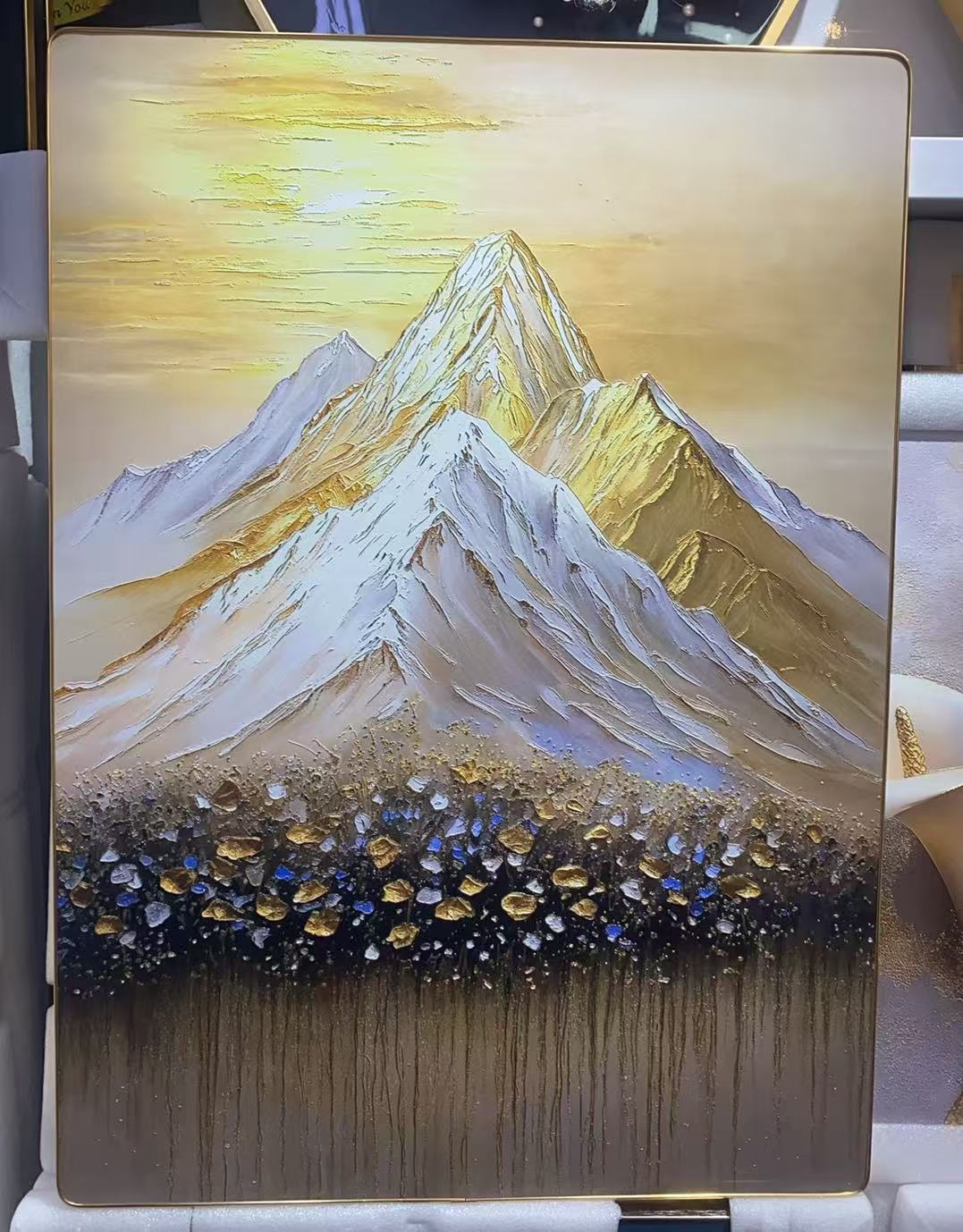 客厅落地摆件工艺品多肉花盘大叶异形百合竹地台塑料花树子摆件礼品花束地台塑料花