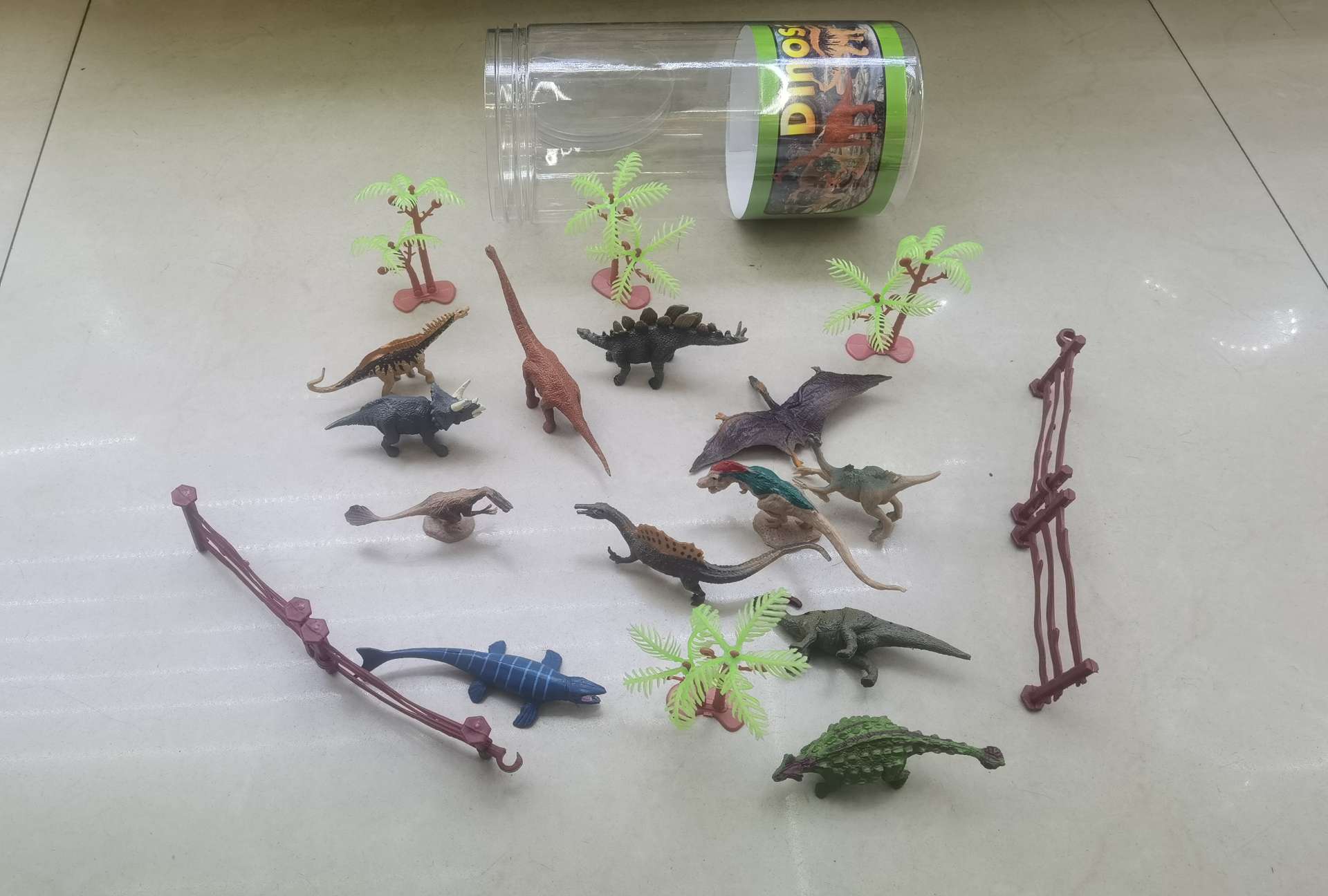 PVC仿真动物公仔微景观盆景造景摆件儿童过家家玩具详情图3