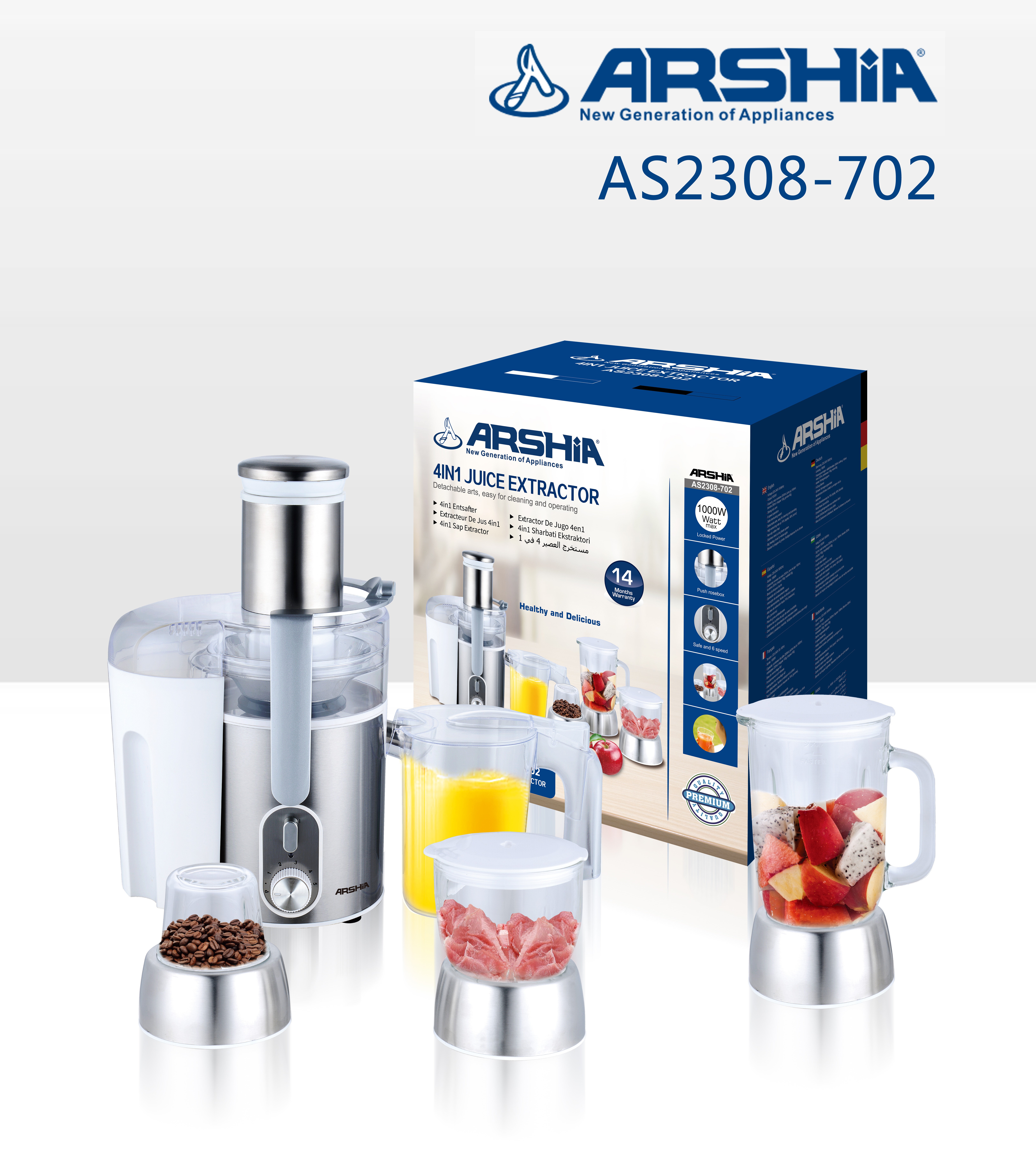 Juicer juicer en 4 en 1 details Picture
