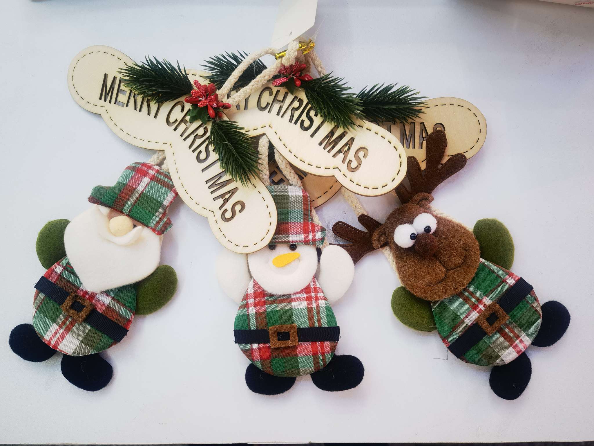 圣诞装饰品 圣诞挂件 圣诞老人 办公文化用品圣诞树裙藤条南瓜彩条圣诞球节日布置创意摆件