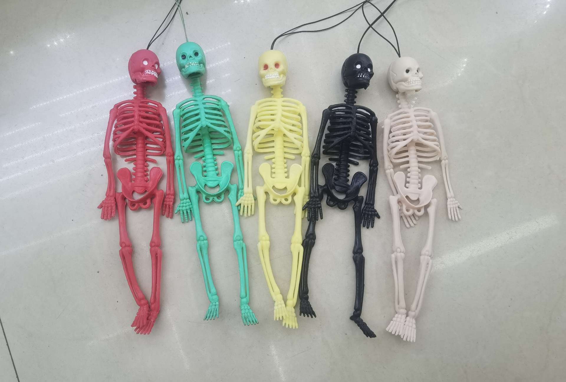 PVC人体骨骼模型20CM，万圣节鬼节导具
产品图