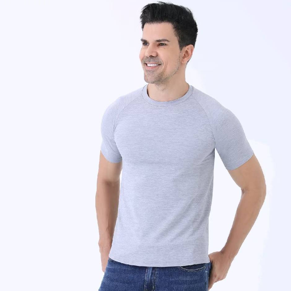 Seamless Series: sportswear, outdoor casual wear, men's and women's short-sleeved shirts, lapel POLO shirts, and fashionable sportswear T-shirts details Picture