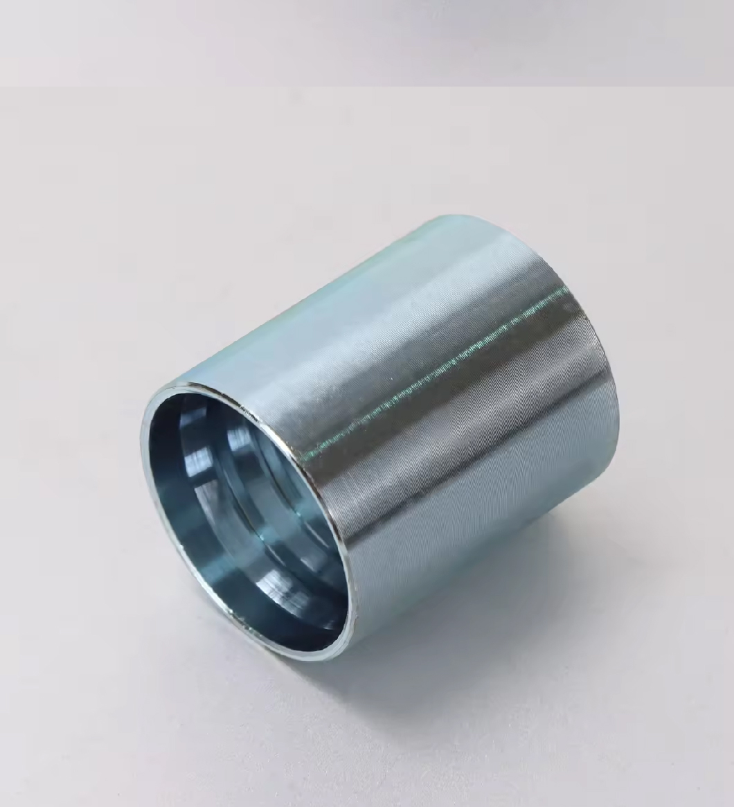 00210/00110/00400液压套筒套皮扣压式软管套筒外皮外套加厚剥胶套筒国标铁套扣压式软管套筒外皮外套加厚剥胶套详情4