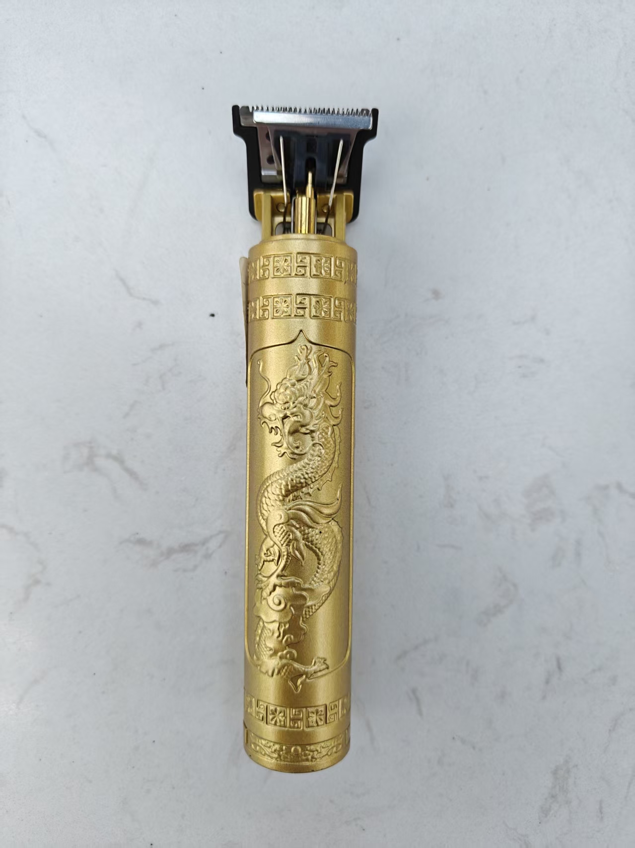 国潮   男士油头剪复古中国风大龙图案塑料一体机一杯饮料的价格000000