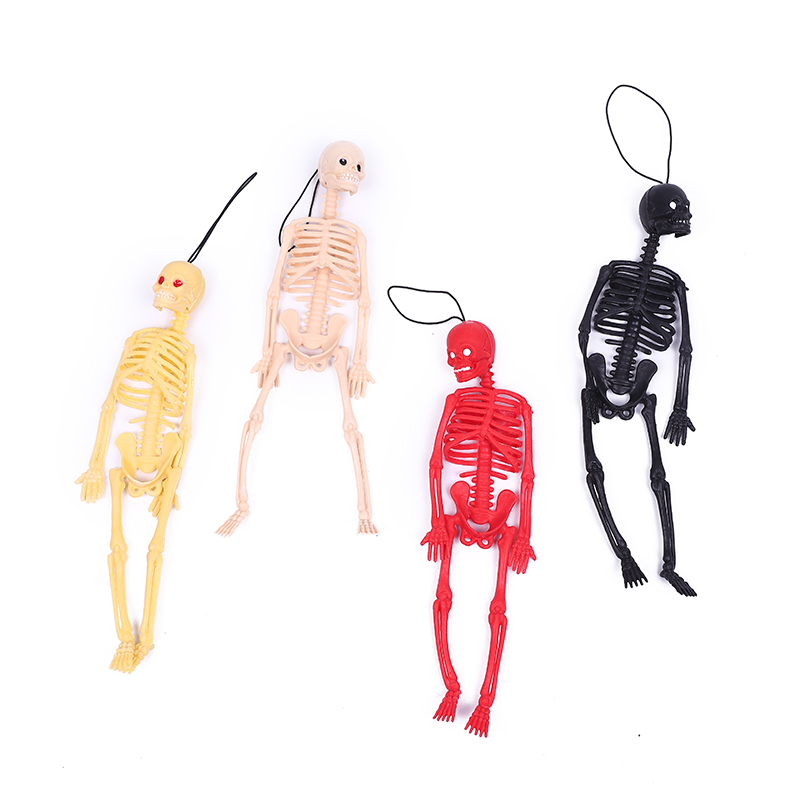 PVC人体骨骼模型20CM，万圣节鬼节导具
