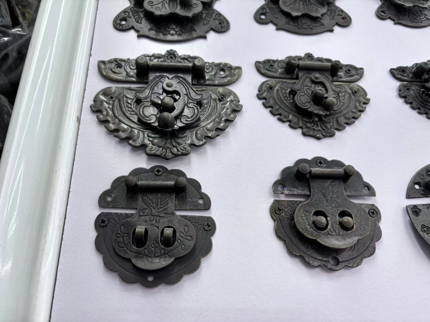 Guozao águila forma caja hebillas cerraduras hebillas artesanales cajas accesorios