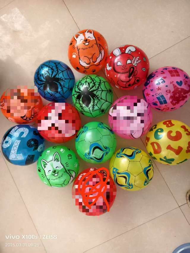 荧光球  全印球   单双印球  按摩球   贴标球  详情图6