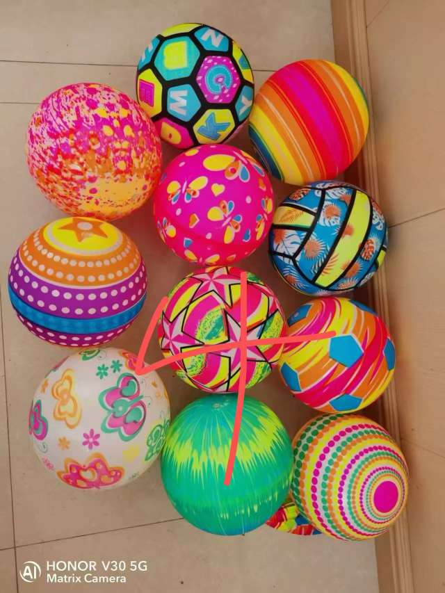 荧光球  全印球   单双印球  按摩球   贴标球  详情图8