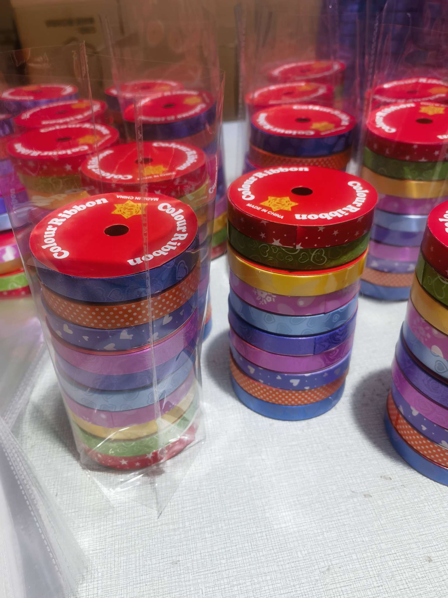 Source manufacturer of 1.6*10 size gold-rimmed plain color ribbons for office cultural atmosphere decoration detail image 4