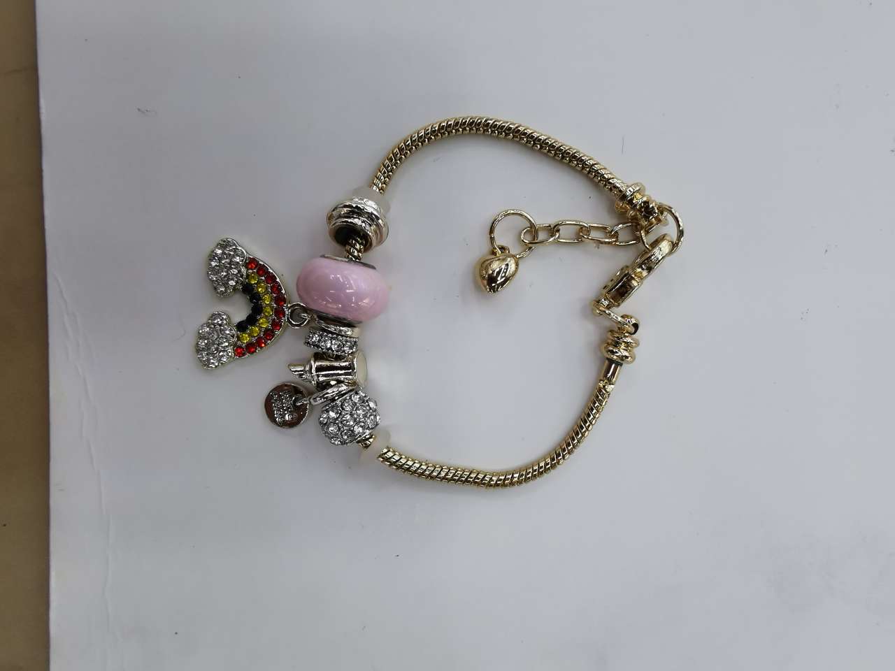 玉石树脂玻璃手镯饰品模块手链手饰 时尚简约个性潮流手镯