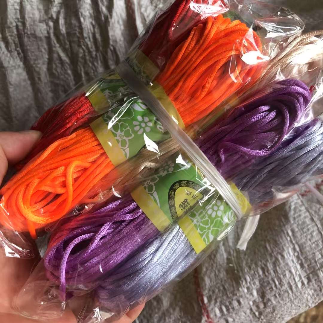 5号韩国丝编织绳七彩绳颜色齐全编织手链编织项链编织流苏详情图10