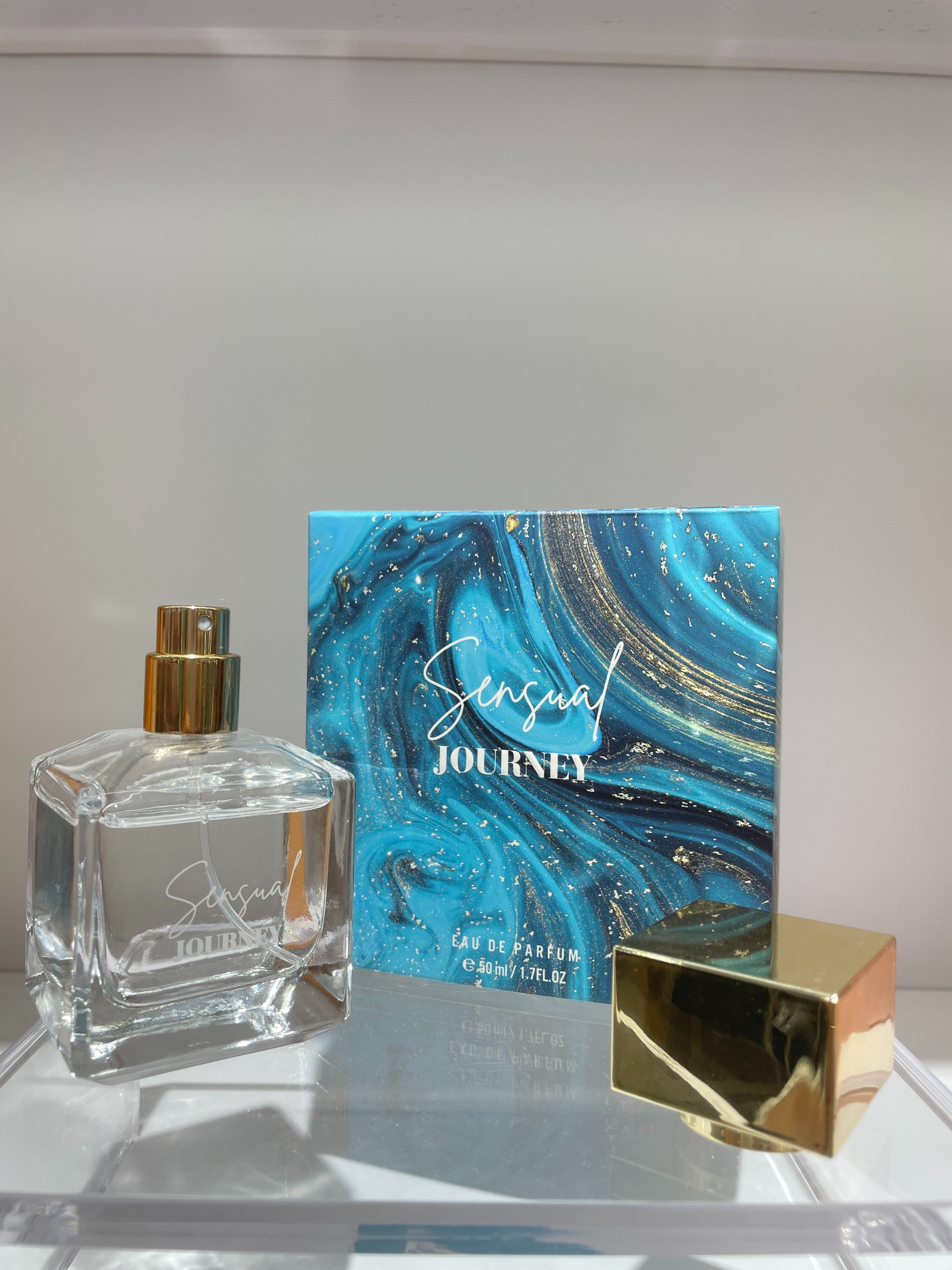 跨境爆款 简约轻奢 50ML 甜香 女士香水 SENSUAL  JOURNEY 工厂直销 Perfumes