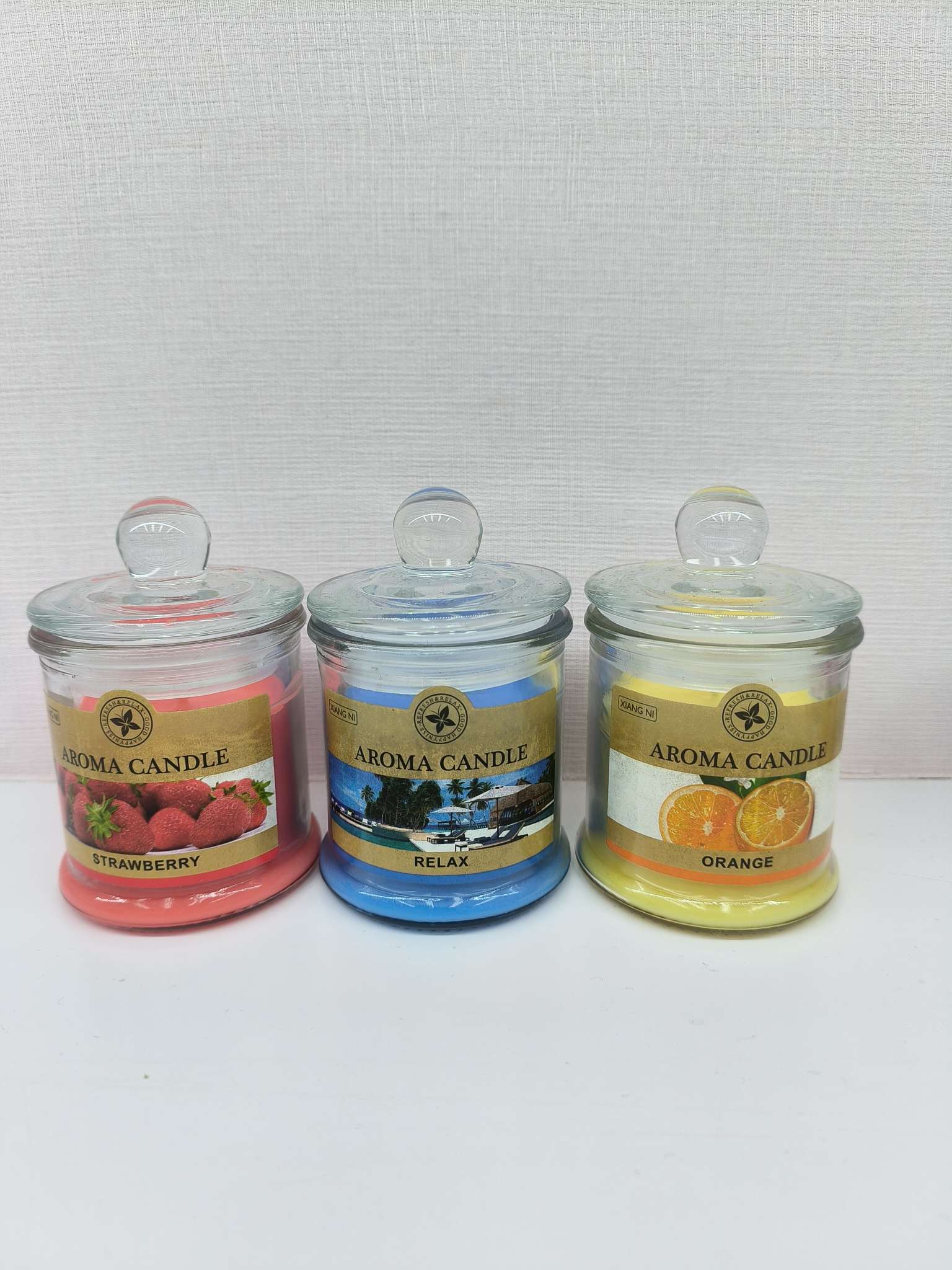 玫瑰 薰衣草 莫莉 海洋香薰蜡烛 彩色香味蜡 节日礼品香薰蜡烛香薰蜡烛