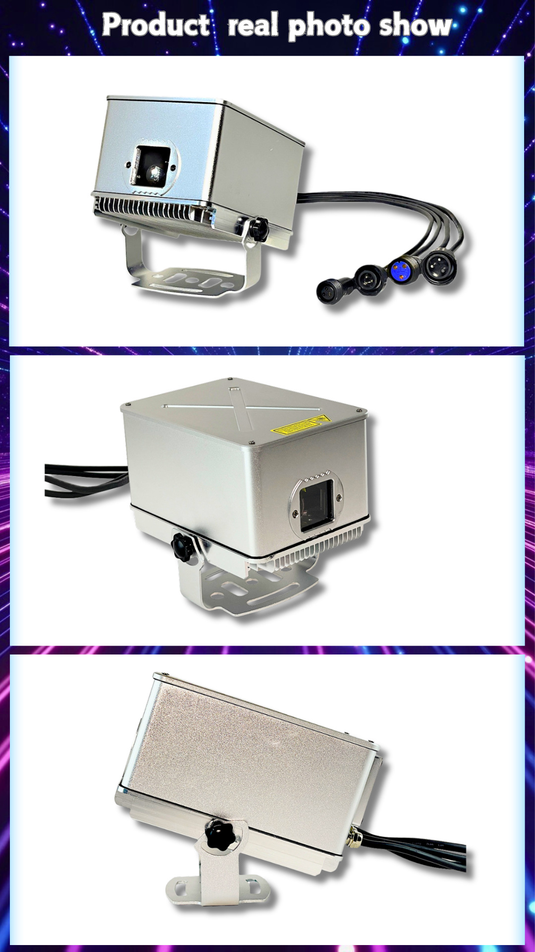 激光灯大功率户外防水满天星氛围星空灯铸铝黑色舞台灯光KTV酒吧全彩镭射闪光灯详情12