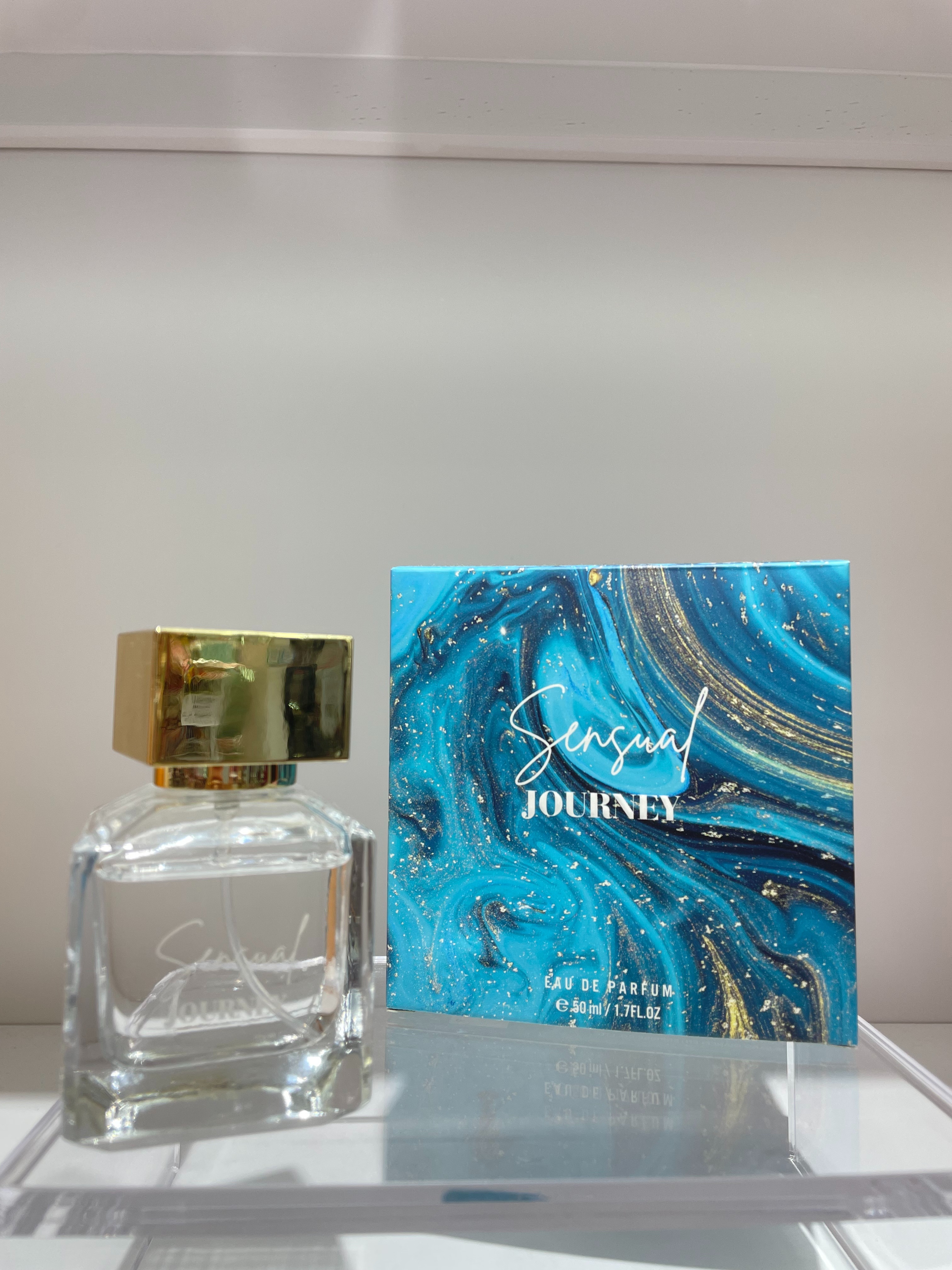 跨境爆款 简约轻奢 50ML 甜香 女士香水 SENSUAL  JOURNEY 工厂直销 Perfumes详情3