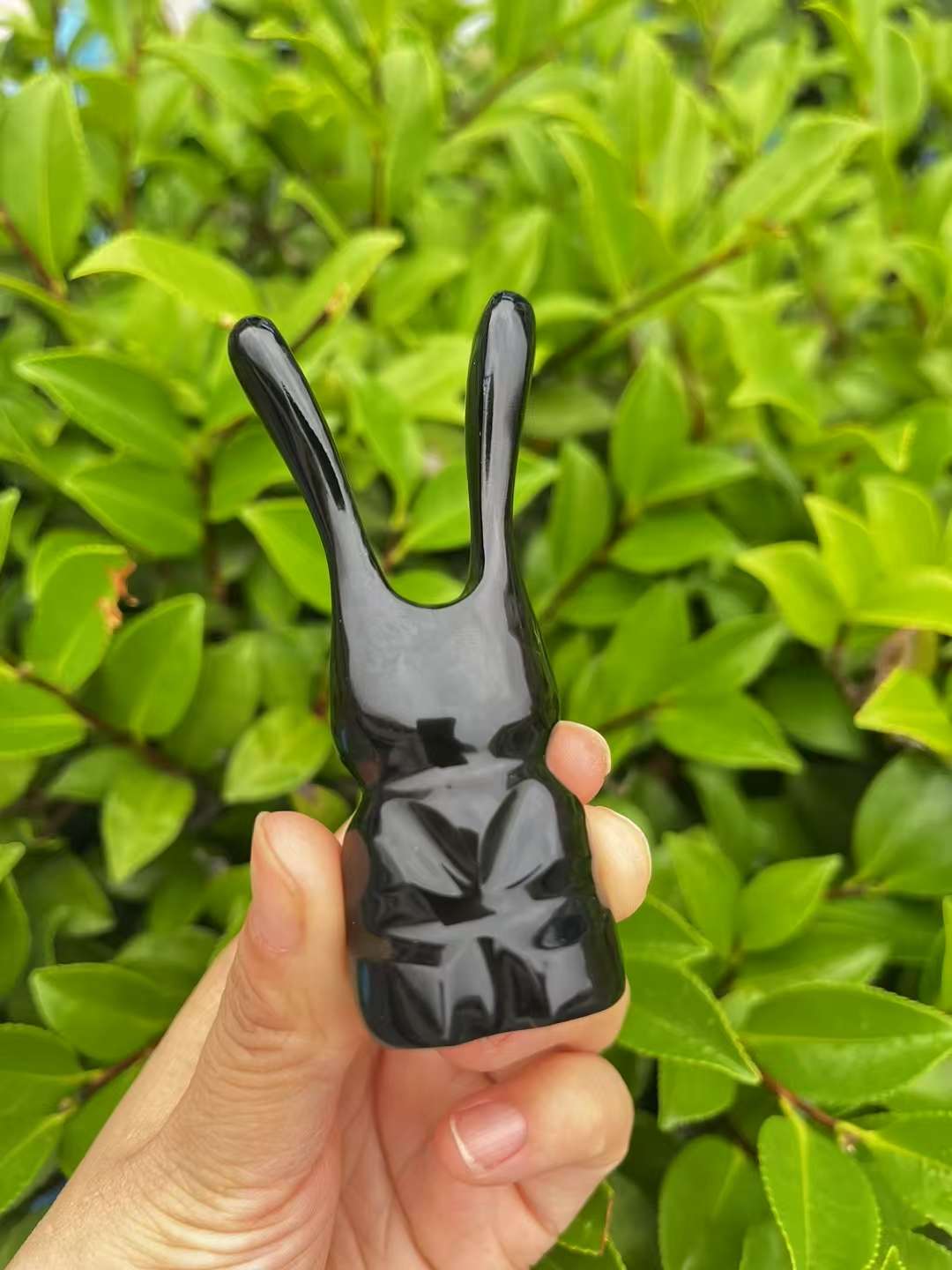 黑牛角兔子鼻刮经络神器居家日用百货实用好物 多功能便捷生活用品 其他日用细节图