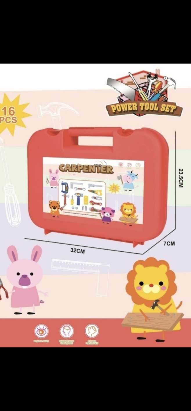 Animal portable toolbox toys details Picture