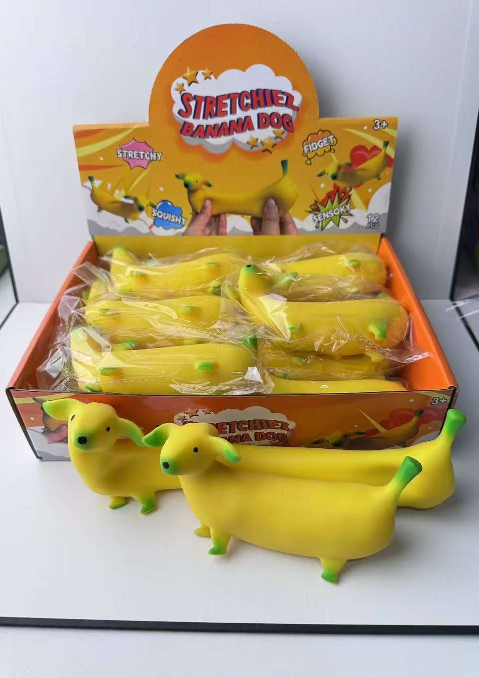 沙子香蕉羊 解压玩具 大人小孩发泄神器