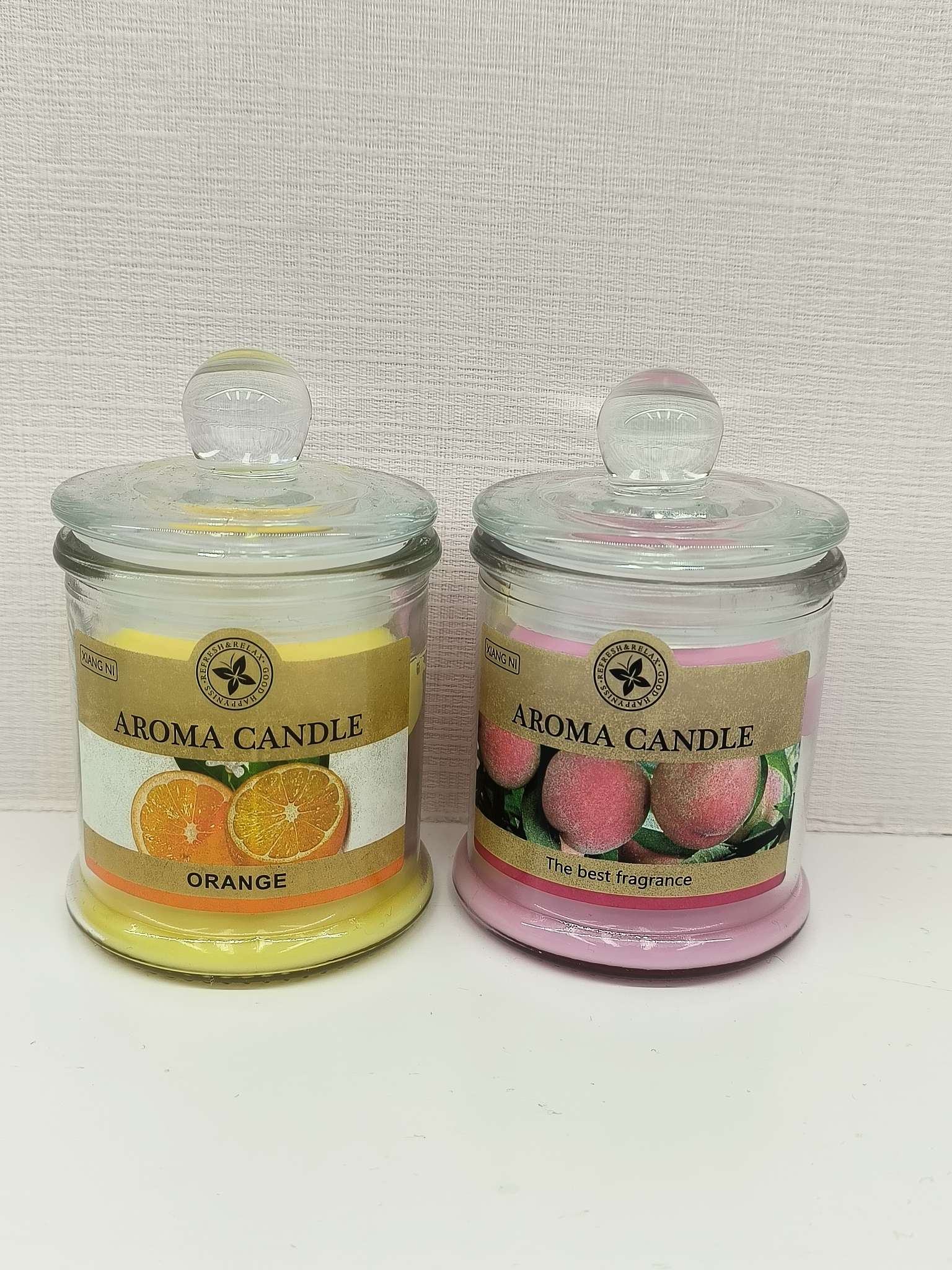 玫瑰 薰衣草 莫莉 海洋香薰蜡烛 彩色香味蜡 节日礼品香薰蜡烛香薰蜡烛白底实物图