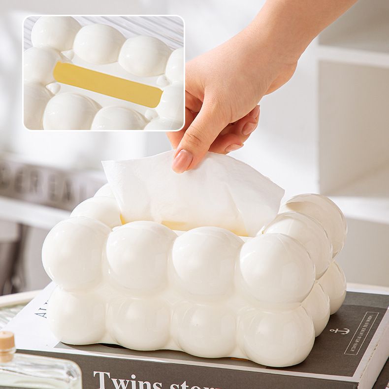 Tissue box, plastic tissue box, cute resin handicrafts, fridge magnets, children's cute little ornaments, creative gifts, home decoration, desktop ornaments detail image 5