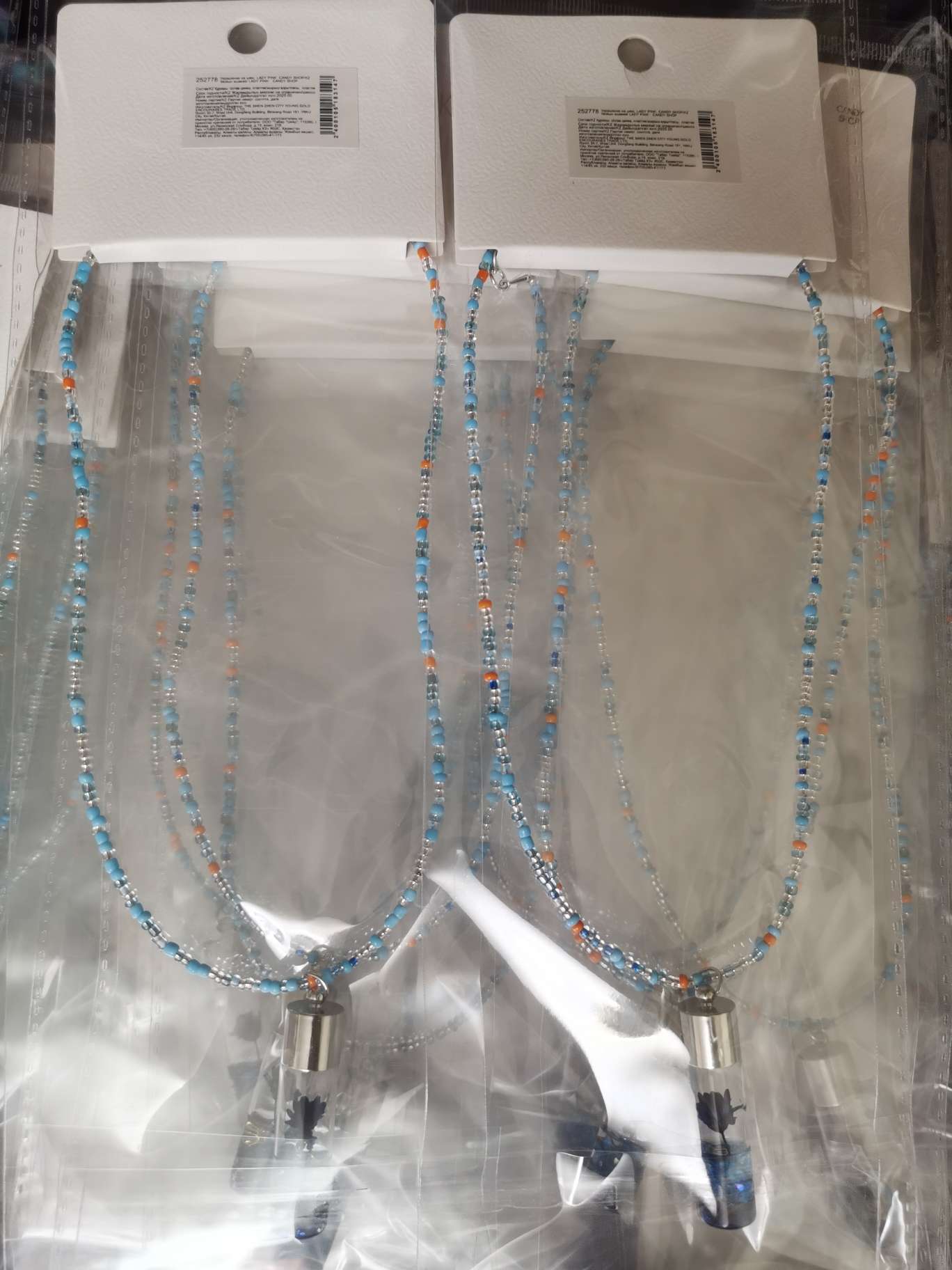 银饰钛金珍珠项链 时尚简约饰品项饰 精致设计百搭珍珠项链详情图3