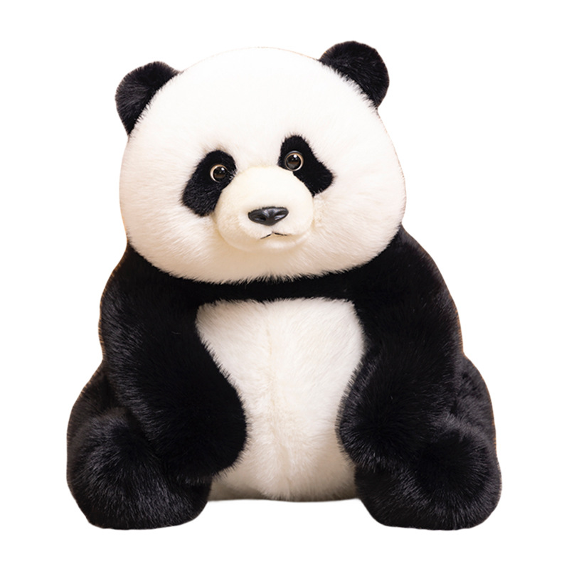 National trend cartoon panda Chubby doll Plush toy doll Cross-border love Panda toy zoo