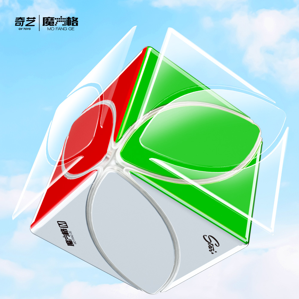 奇艺魔方/魔方/三阶魔方钥匙扣/24阶魔尺/太阳能玩具摆件产品图