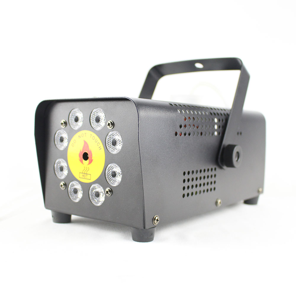 2025 New timed ten-light LED500W and 600W smoke machine, LEDs fog machine ,Halloween festival smoke machine, private room stage KTV smoke maker factory wholesale Item Picture