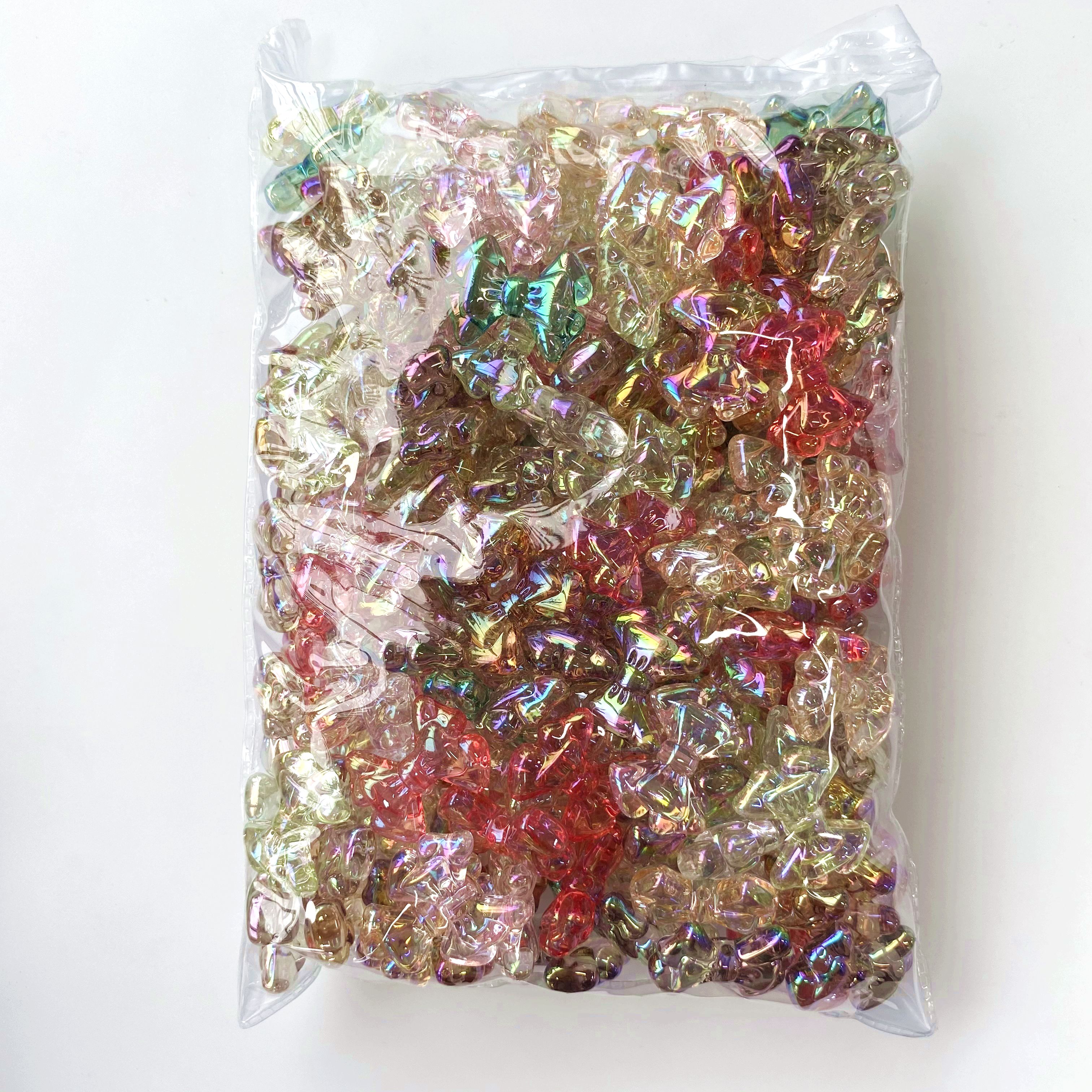 diy acrylic uv transparent bow tie./ Materials for making bracelet pendants, keychains, mobile phone pendants, accessories and ornaments Item Picture