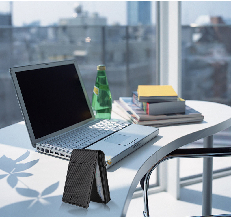 金属自动弹出式卡包男女士卡套防盗刷卡夹防消磁卡盒精致简约潮详情7