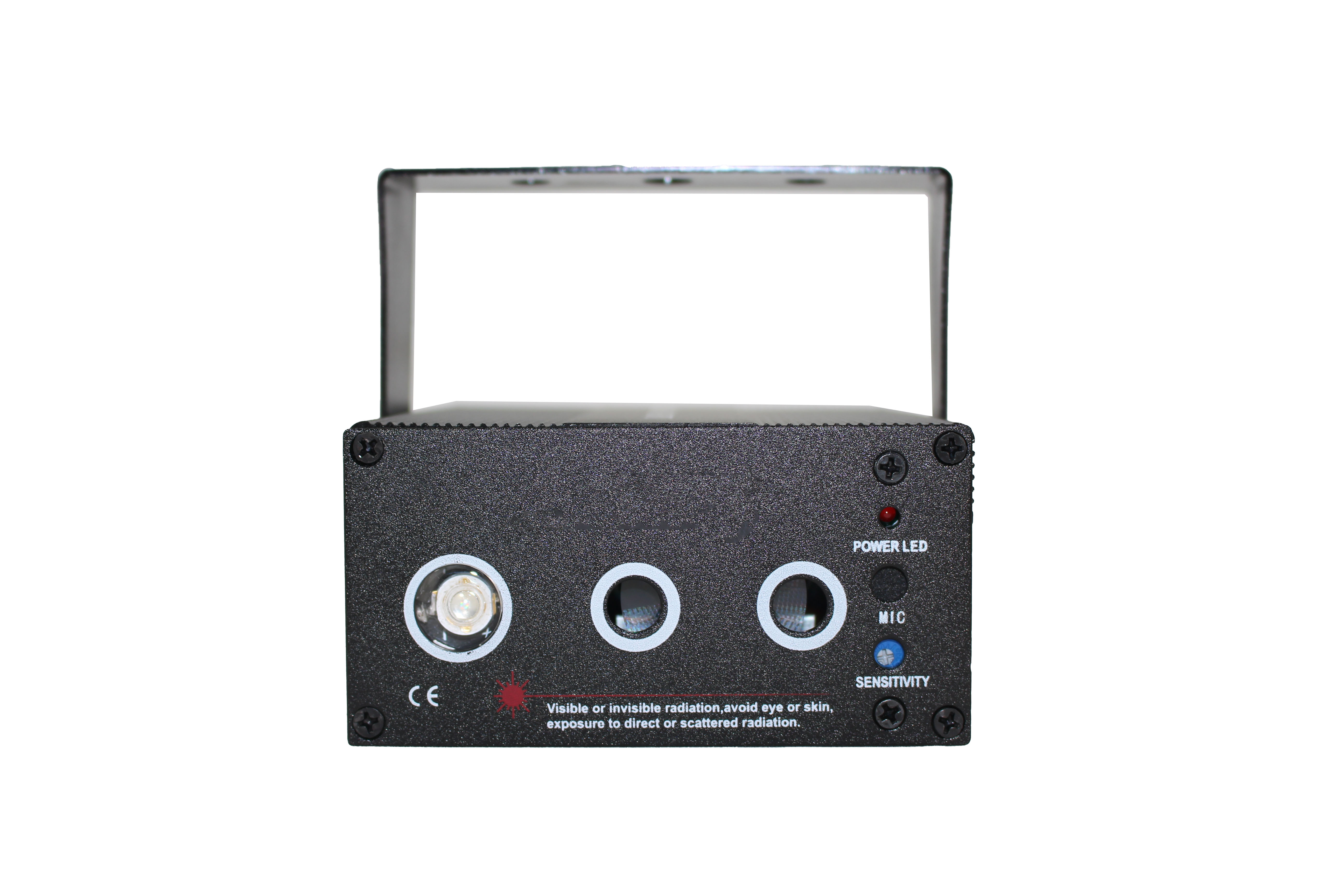 High quality Red and green dual-head laser light with blue light LED KTV pop bar stage laser light, laser flash,factory wholesale full figure
