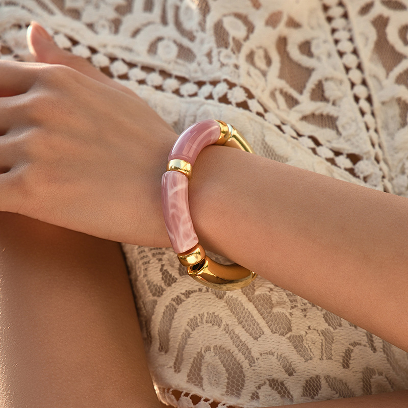 水晶手链时尚手饰百搭饰品简约设计水晶手串精致首饰潮流款水晶手链饰品详情图3