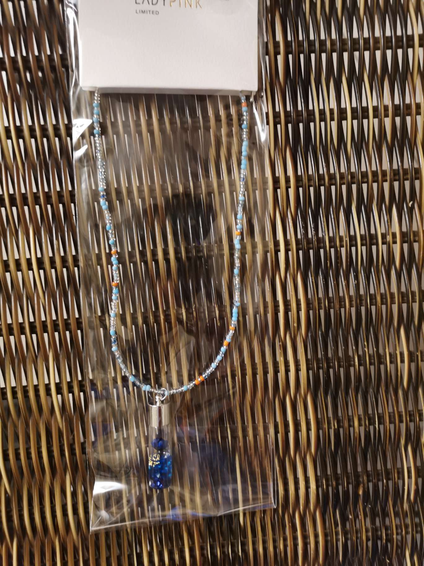 银饰钛金珍珠项链 时尚简约饰品项饰 精致设计百搭珍珠项链详情图2