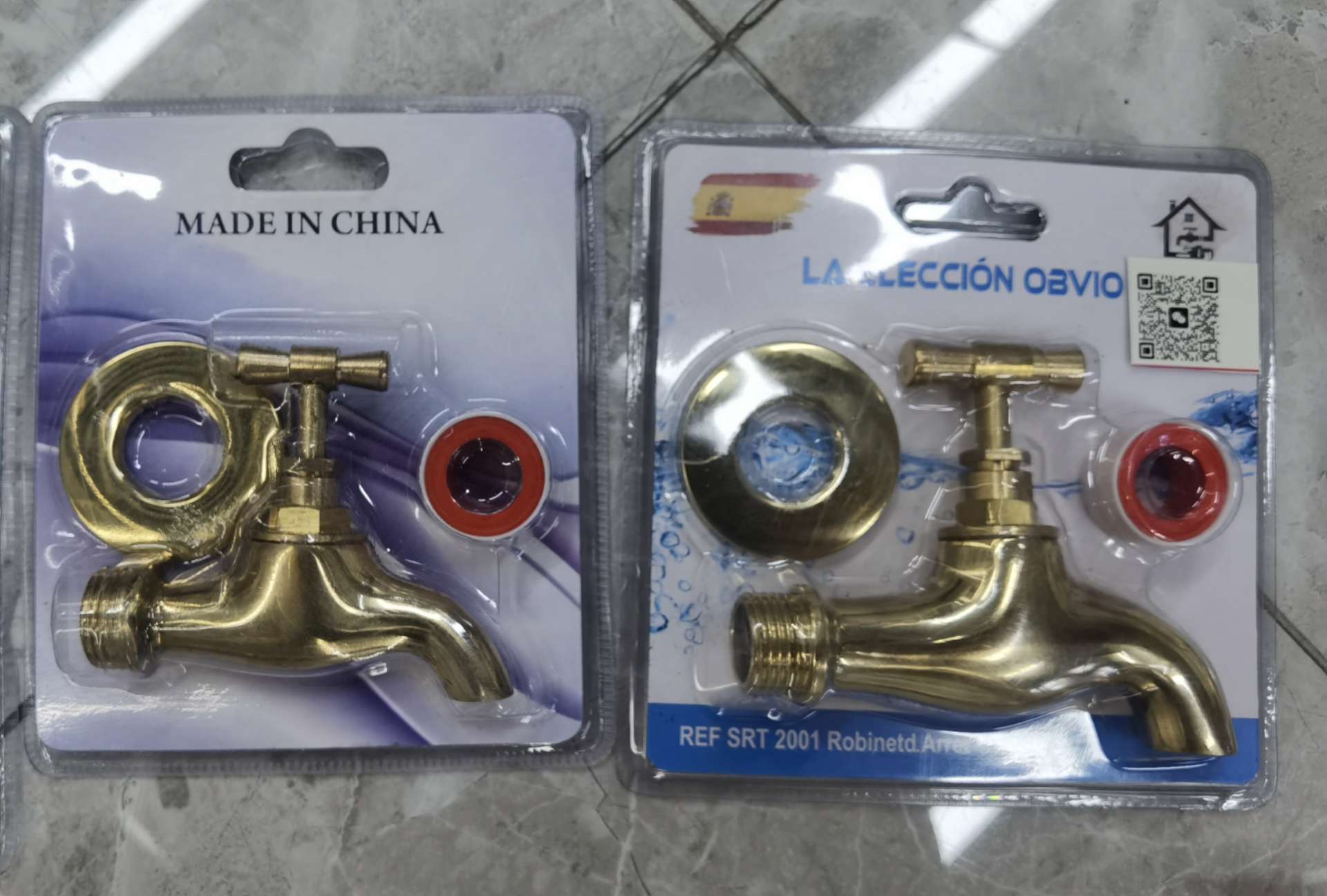 Copper faucets, sandblasted faucets, polished faucets, stop valves, home decoration building materials, plumbing hardware Application Scenario