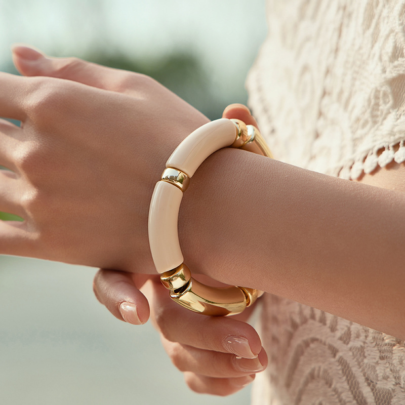 水晶手链时尚手饰百搭饰品简约设计水晶手串精致首饰潮流款水晶手链饰品详情图2