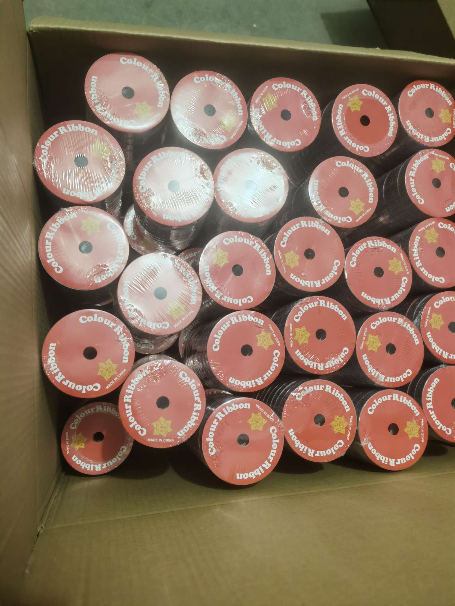 Source manufacturer of 1.6*10 size gold-rimmed plain color ribbons for office cultural atmosphere decoration detail image 2