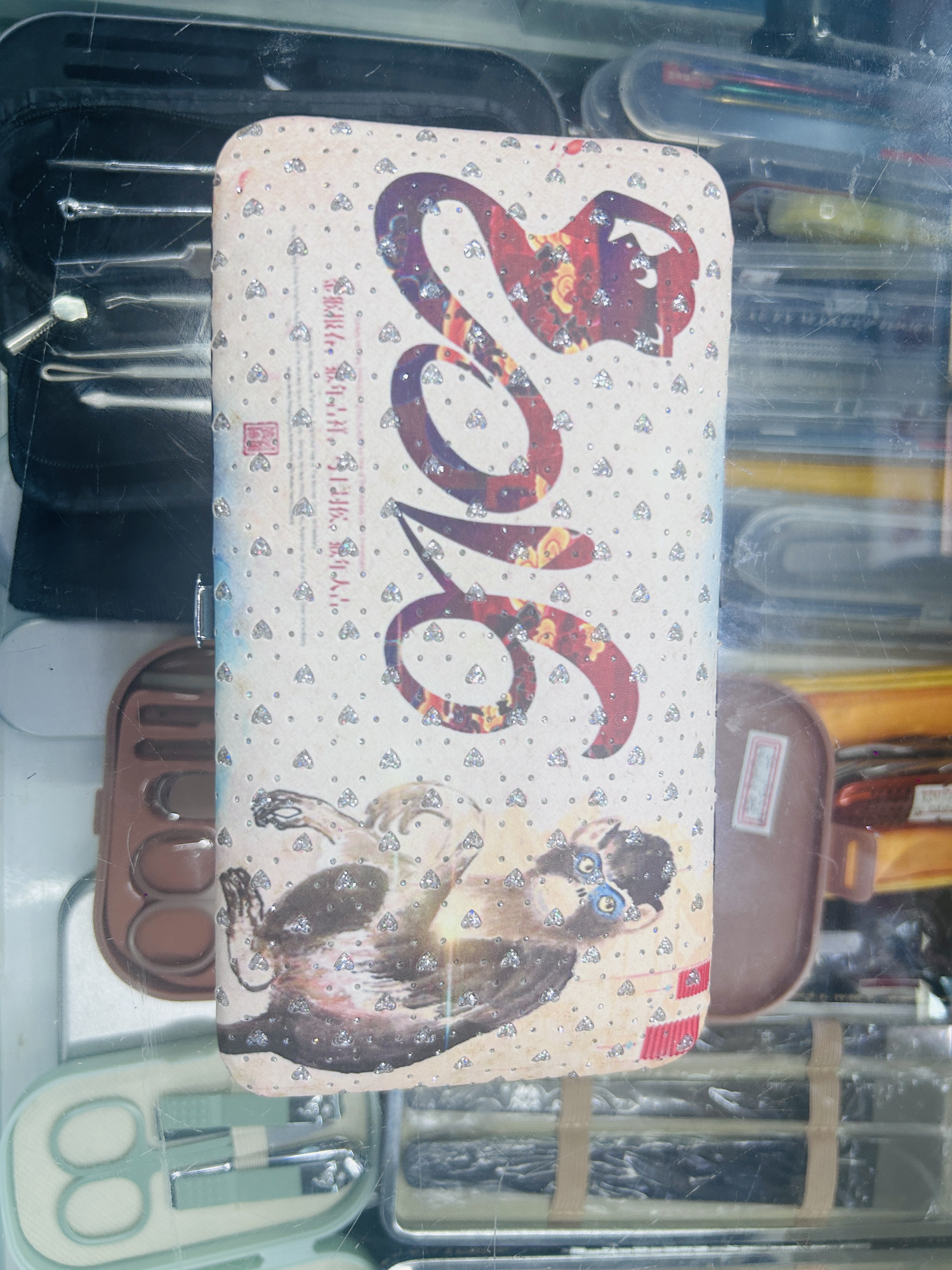 国潮生肖特定系列图案皮夹指甲钳美容工具套装