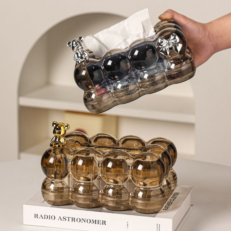 Tissue box, plastic tissue box, cute resin handicrafts, fridge magnets, children's cute little ornaments, creative gifts, home decoration, desktop ornaments detail image 11