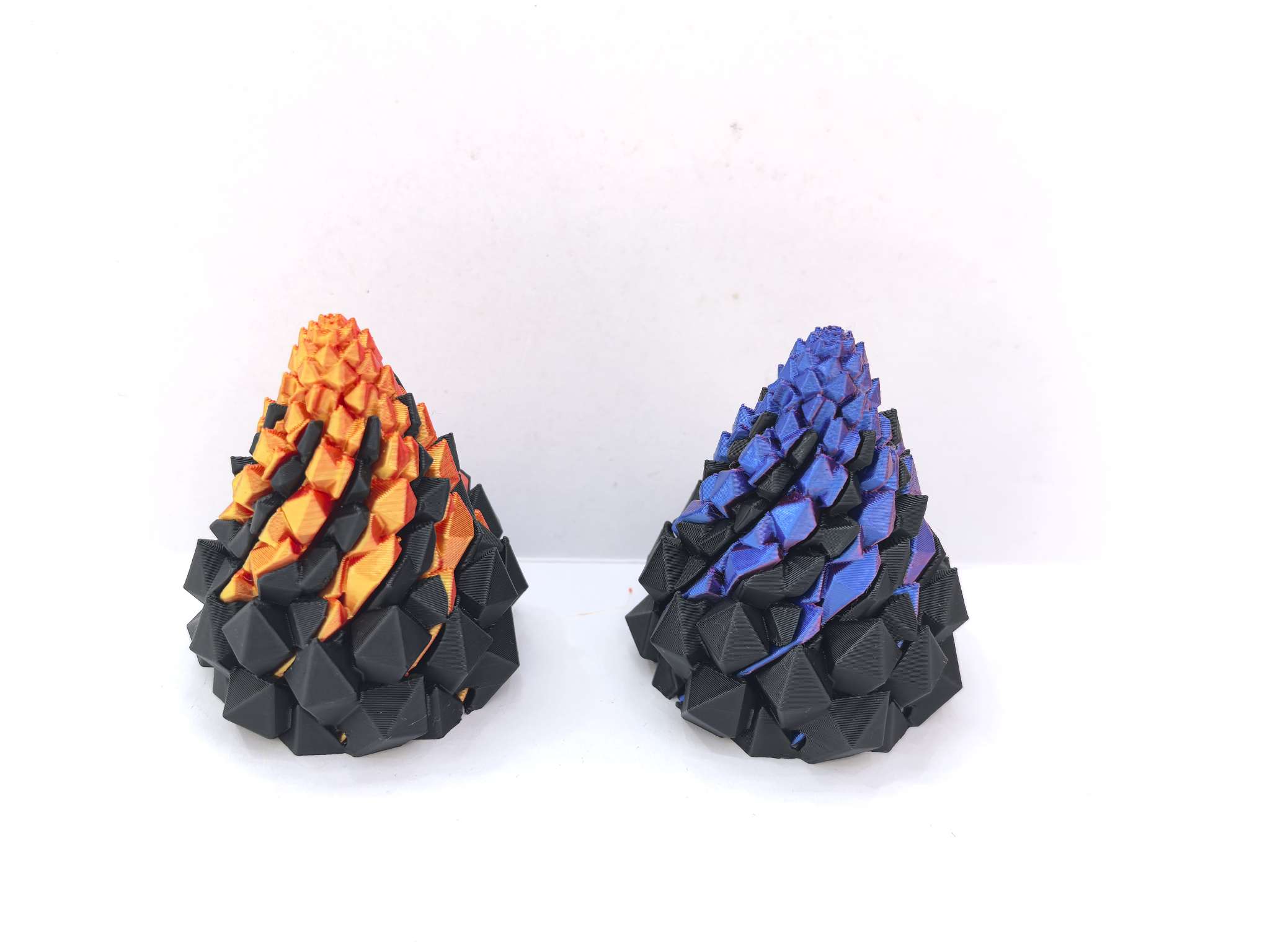 3D-printed Flame Mountain details Picture