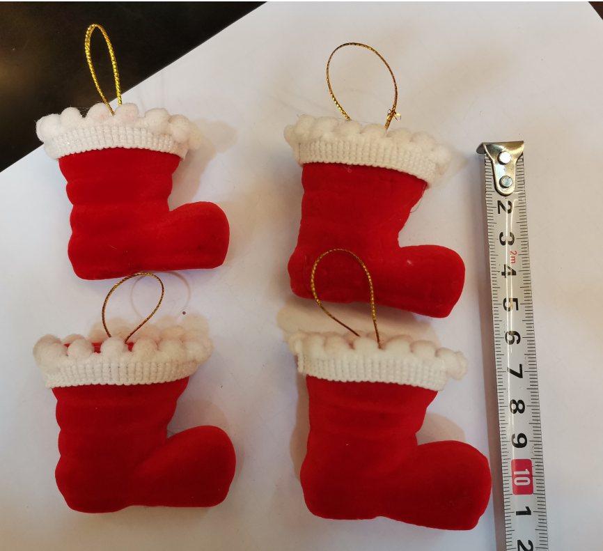 Donghuang Christmas Foam Shoe Pendants, Christmas supplies and craft pendants details Picture