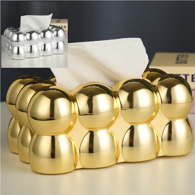 Tissue box, plastic tissue box, cute resin handicrafts, fridge magnets, children's cute little ornaments, creative gifts, home decoration, desktop ornaments Specification image