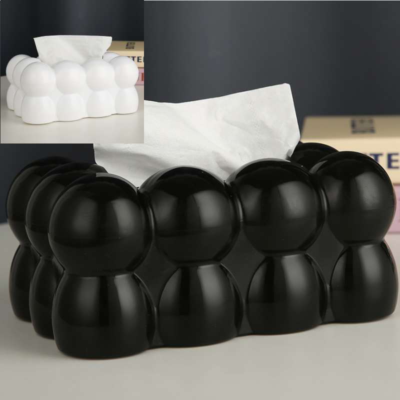 Tissue box, plastic tissue box, cute resin handicrafts, fridge magnets, children's cute little ornaments, creative gifts, home decoration, desktop ornaments detail image 8