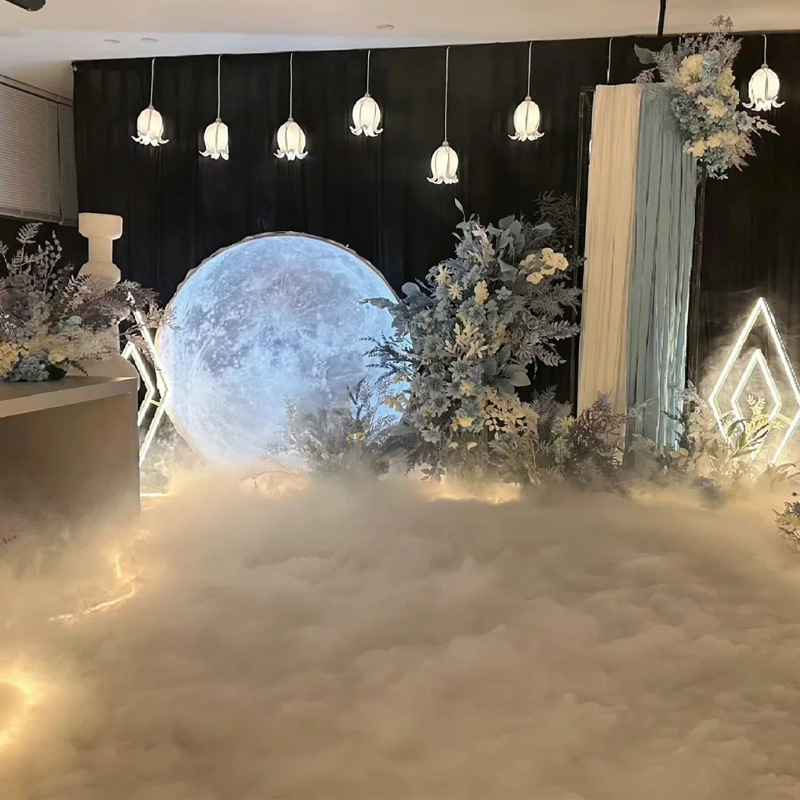 Dagong 3000w water mist machine, wedding single, double and three-tube smoke machine, wedding large-scale event floor smoke machine, stage performance spray dedicated smoke equipment Application Scenario