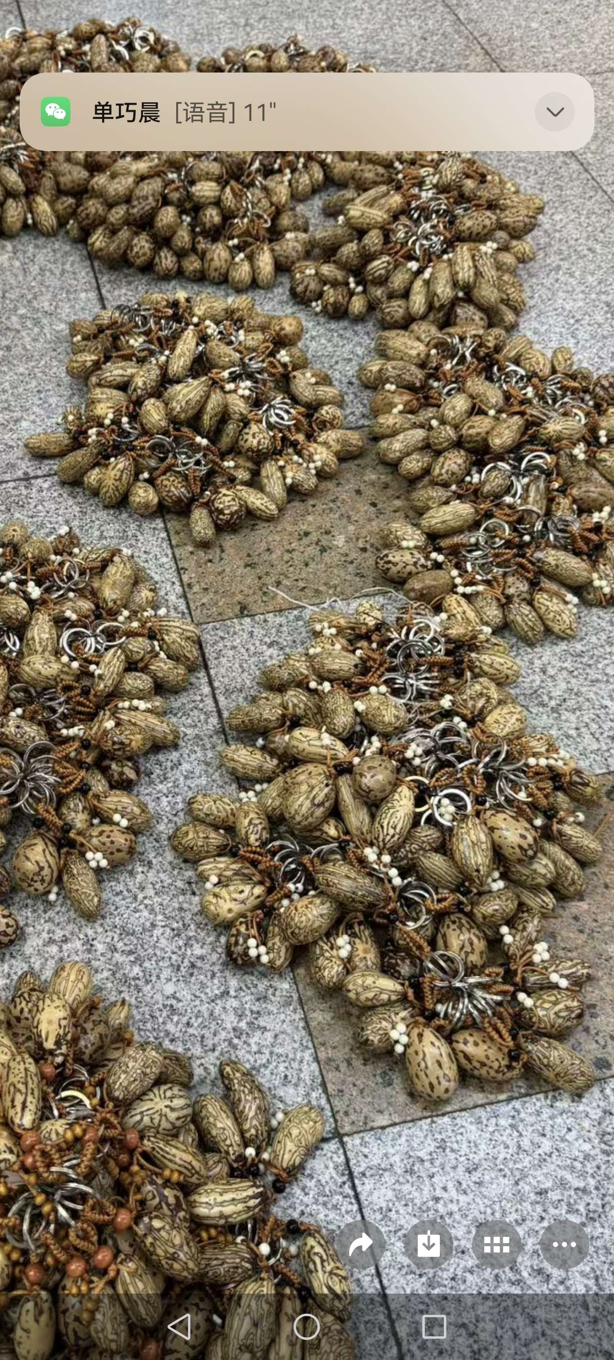 千眼菩提果菩提子钥匙扣包包扣汽车钥匙扣细节图