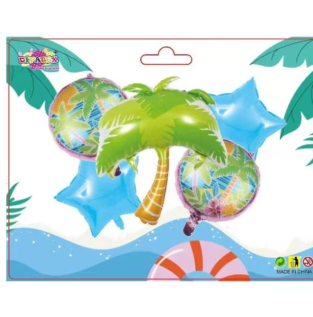 椰子树气球