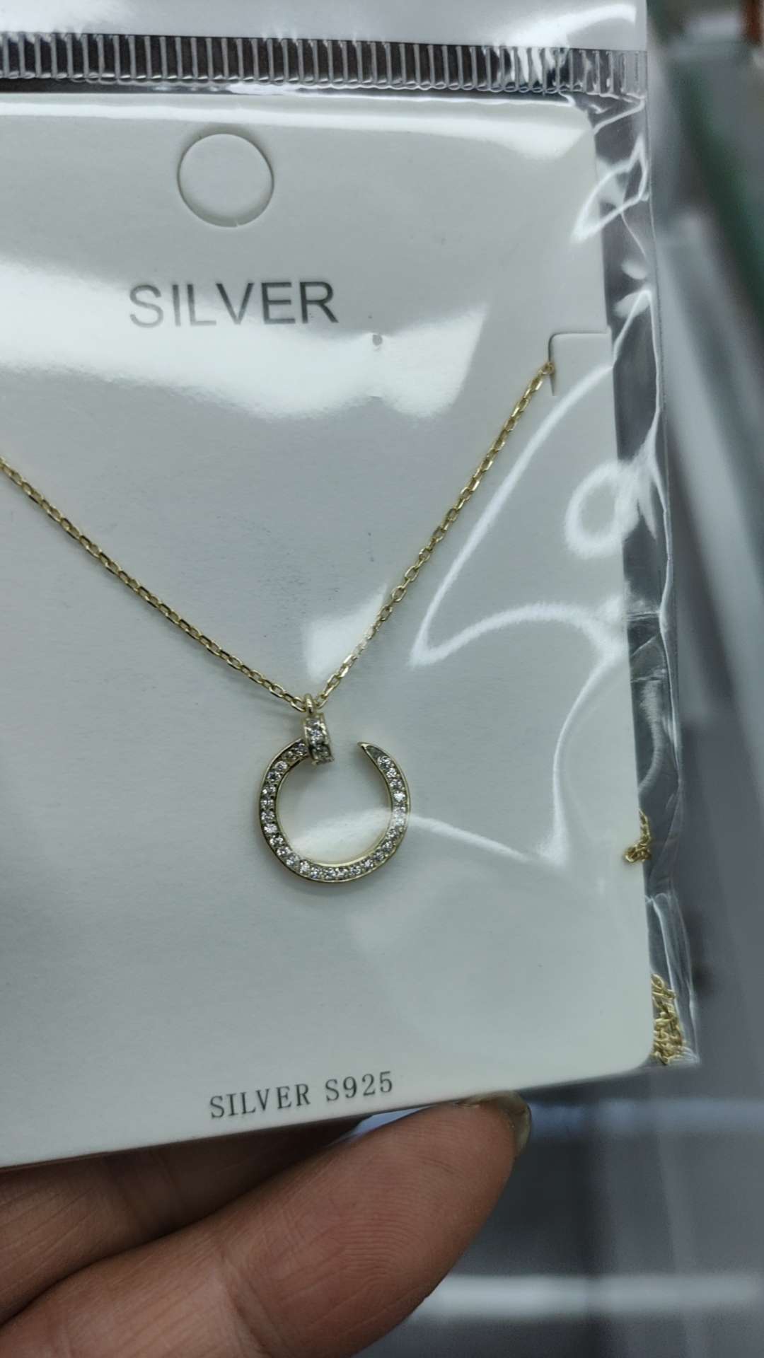 S925饰品项链时尚百搭，质量保证，项链时尚百搭，款式新颖，质量保证